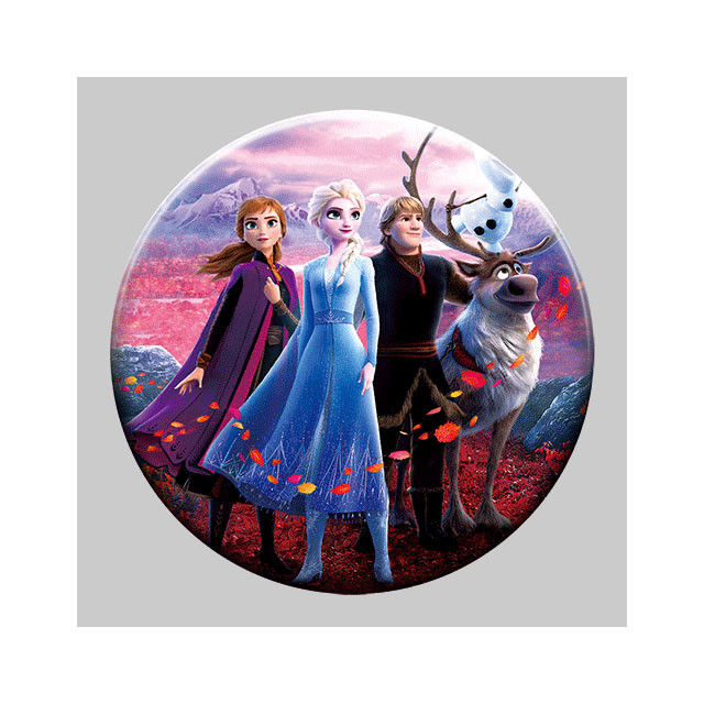 Decoration Gift 3D Lenticular Badges With Elsa And Anna Princess
