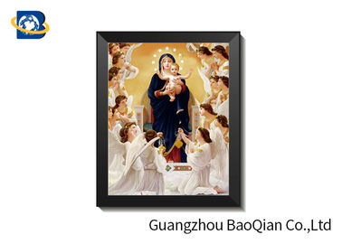 High Definition 3D Lenticular Religion Pictures Religion Theme CMYK Offset Printing