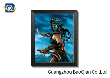 Promotional 3D Lenticular Pictures With PVC Frame /lenticular Photography