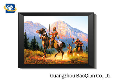 One Flip 3D Lenticular Pictures 30 X 40 cm / 40 x 40 cm With 12 MM Frame