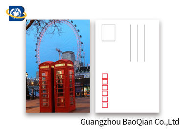 The London Eye Pattern Lenticular Postcards , 3D Lenticular Card Tear - Proof