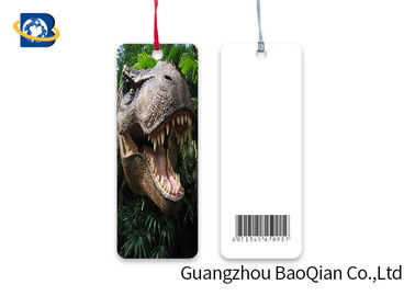 Gift Printing 3D Lenticular Bookmark PET Eco - Friendly Material All Style