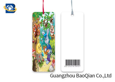 Embellished Tassel 3D Lenticular Bookmark No Harm Material Cartoon Animal Image