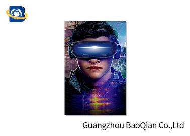 High Resolution Lenticular Greeting Cards Movie Star Photo Eco - Friendly Material