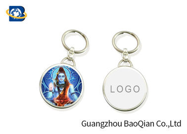 Religion Lenticular Keychain 3D Printing Service Indian Gold Indian Buddhism Picture