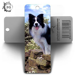 2019 New Design 3D Hologram Bookmark Of Cute Dogs Animal With Tassels
