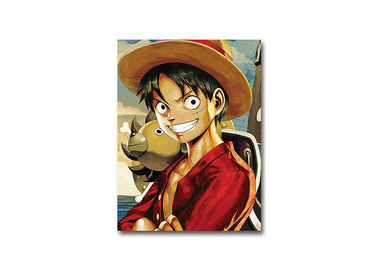 One Piece Luffy Flip Anime Lenticular Poster Triple Transitions For Restaurant