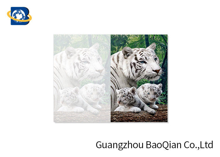 Lovely Animals 3D Image Lenticular Card Printing Two Sides CMYK Offset Printing